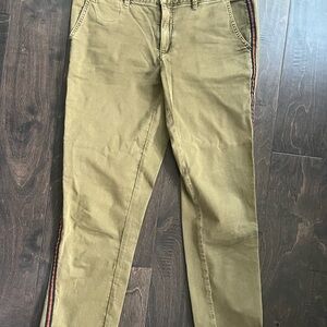 Women’s Chinos with Side Stripe